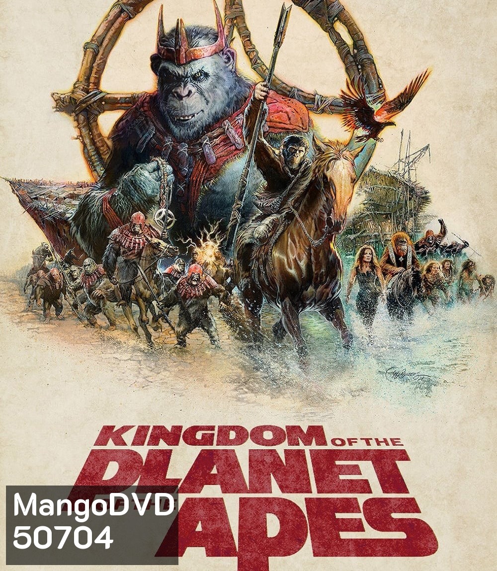 4K - Kingdom of the Planet of the Apes อาณาจักรแห่งพิภพวานร (2024) - แผ่นหนัง 4K UHD