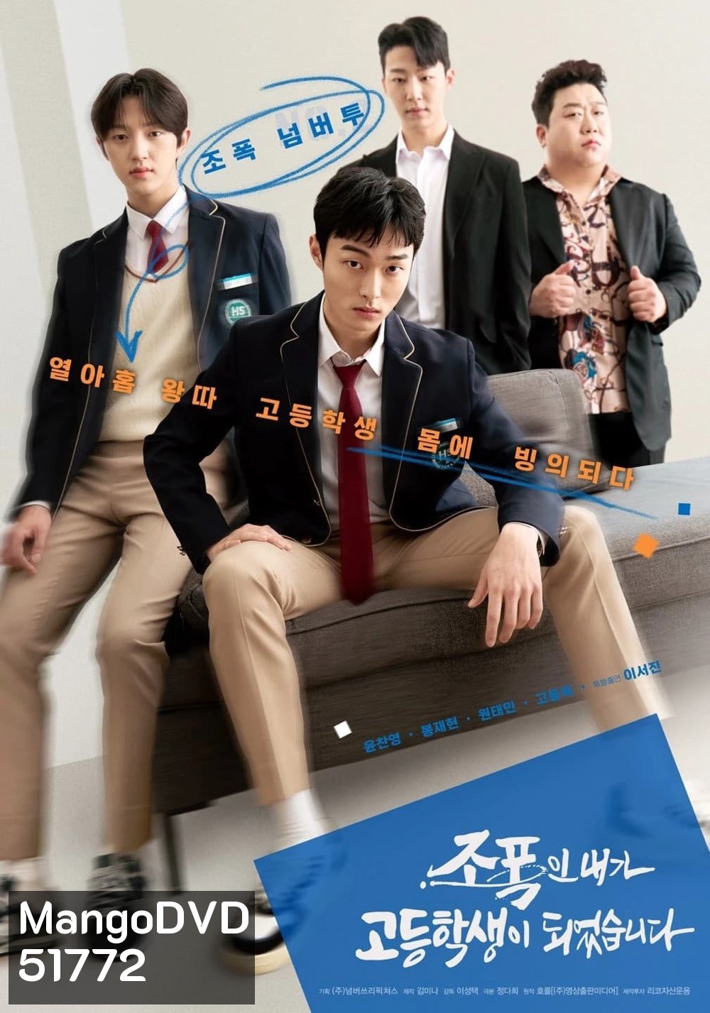 นักเลงซ่าส์ ท้าวัยเรียน High School Return of a Gangster (2024) 8 ตอน
