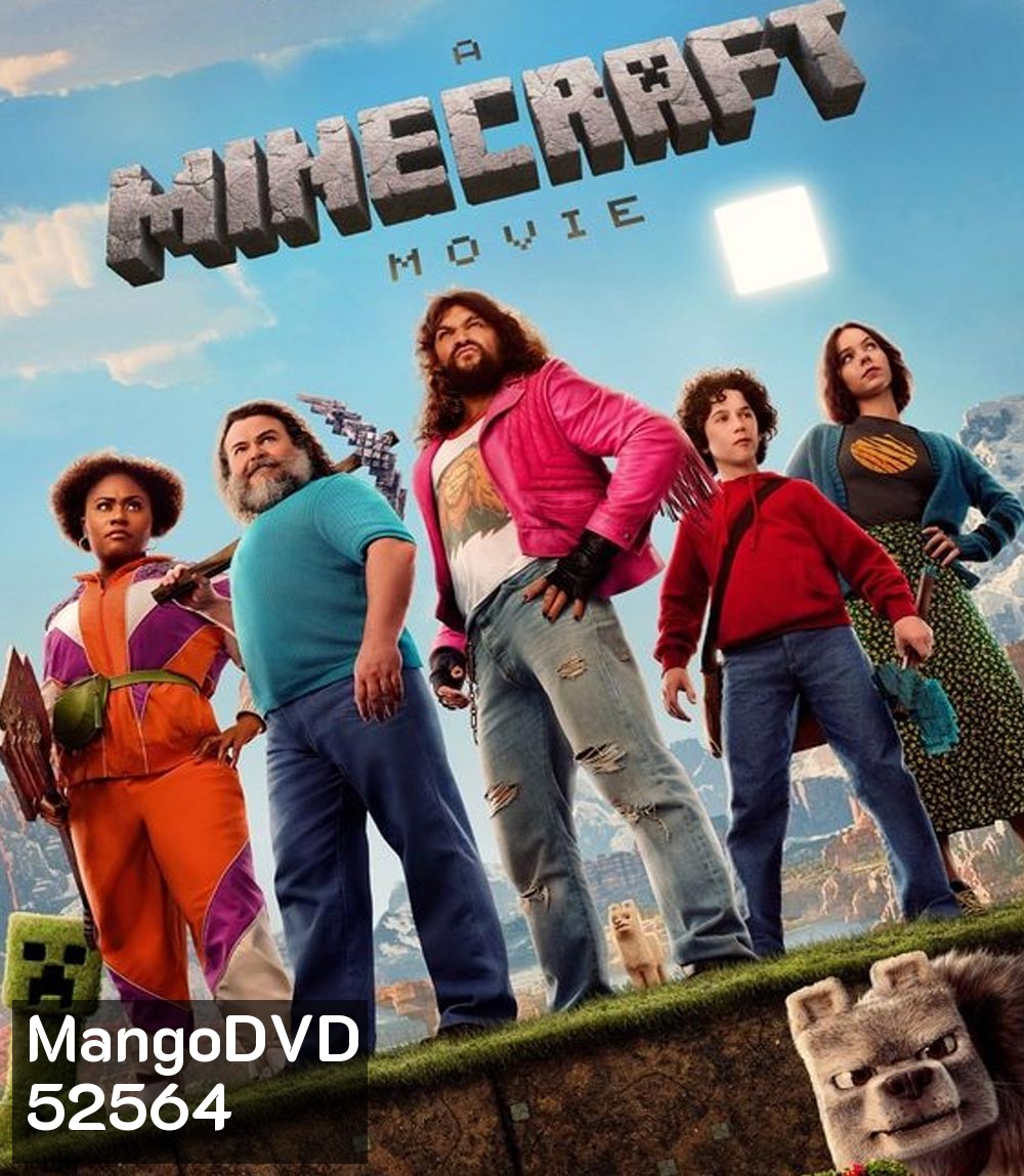 4K - A Minecraft Movie ไมน์คราฟต์ มูฟวี่ (2025) - แผ่นหนัง 4K UHD