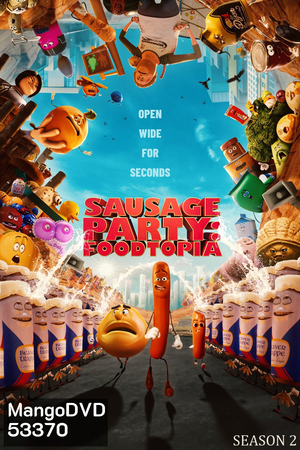 Sausage Party: Foodtopia Season 2 (2025) ปาร์ตี้ไส้กรอก ฟู้ดโทเปีย ปี 2 {8 ตอน}