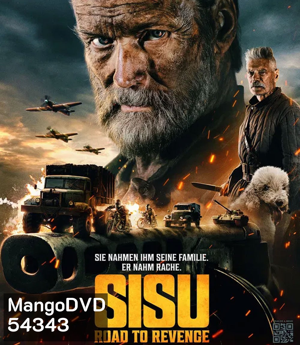 4K - Sisu Road To Revenge (2025) เฒ่ามหากาฬ 2  - แผ่นหนัง 4K UHD