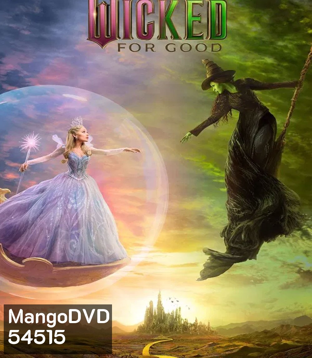 4K - Wicked For Good (2025) วิคเค็ด ภาค 2 - แผ่นหนัง 4K UHD