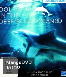 Dolphins in the Deep Blue Ocean 3D