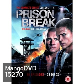 DVD PRISON BREAK แผนลับแหกคุกนรก SEASON 1-5 +1 ภาคพิเศษ