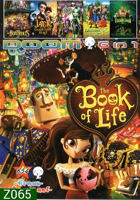The Book Of Life/The BoxTrolls /JACK/onster High/Legends Of Oz: Dorothy's Return/PARANORMAN Vol.654