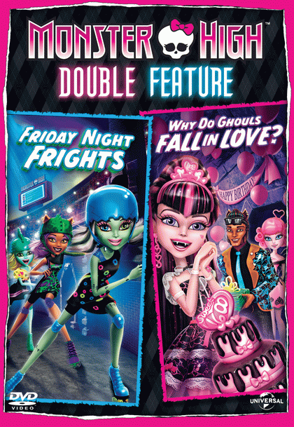 Monster High Double Feature: Friday Night Frights & Why Do Ghouls Fall In Love มอนสเตอร์ไฮ รวม 2 ตอนสุดแซบ: ศึกศุกร์ซิ่งสองเท้า&ปิ๊งหัวใจยัยปีศาจ