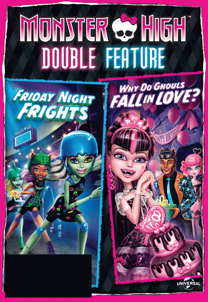 Monster High Double Feature: Friday Night Frights & Why Do Ghouls Fall In Love มอนสเตอร์ไฮ รวม 2 ตอนสุดแซบ: ศึกศุกร์ซิ่งสองเท้า & ปิ๊งหัวใจยัยปีศาจ
