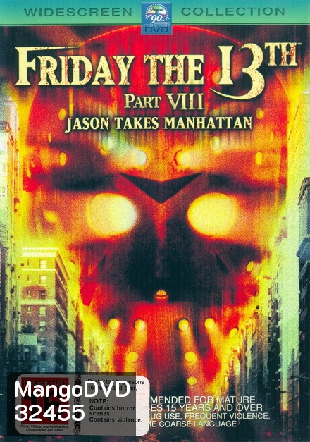 Friday the 13th Jason Takes Manhattan ศุกร์ 13 ฝันหวาน ภาค 8 เจสันบุก แมนฮัตตัน ( 1989 )