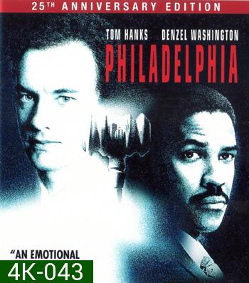 4K - Philadelphia (1993) - แผ่นหนัง 4K UHD