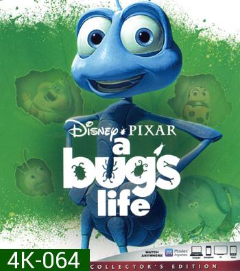 4K - A Bug's Life (1998) ตัวบั๊กส์ หัวใจไม่บั๊กส์ - แผ่นหนัง 4K UHD