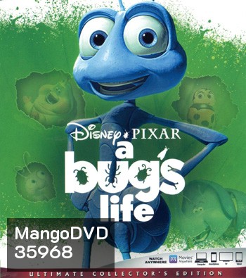 4K - A Bug's Life (1998) ตัวบั๊กส์ หัวใจไม่บั๊กส์ - แผ่นหนัง 4K UHD