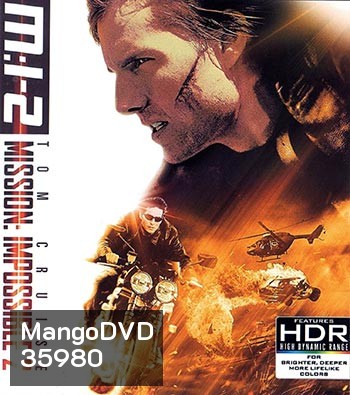 4K - Mission: Impossible II (2000) - แผ่นหนัง 4K UHD
