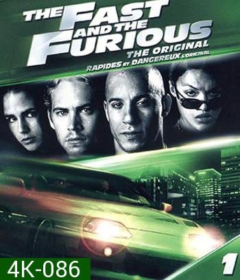 4K - The Fast and the Furious (2001) - แผ่นหนัง 4K UHD - Fast and Furious 1