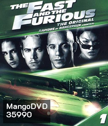 4K - The Fast and the Furious (2001) - แผ่นหนัง 4K UHD - Fast and Furious 1