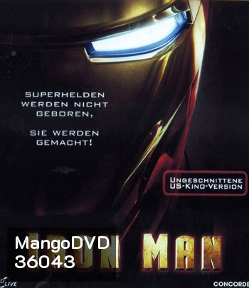 4K - Iron Man (2008) มหาประลัยคนเกราะเหล็ก - แผ่นหนัง 4K UHD
