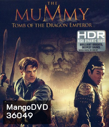 4K - The Mummy: Tomb of the Dragon Emperor (2008) เดอะมัมมี่ 3 คืนชีพจักรพรรดิมังกร - แผ่นหนัง 4K UHD