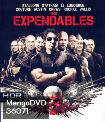 4K - The Expendables (2010) โคตรคนทีมมหากาฬ - แผ่นหนัง 4K UHD