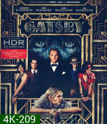 4K - The Great Gatsby (2013) เดอะ เกรท แกตสบี้ รักเธอสุดที่รัก - แผ่นหนัง 4K UHD