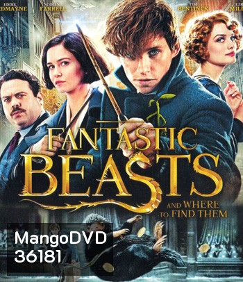 4K - Fantastic Beasts and Where to Find Them (2016) สัตว์มหัศจรรย์และถิ่นที่อยู่ - แผ่นหนัง 4K UHD