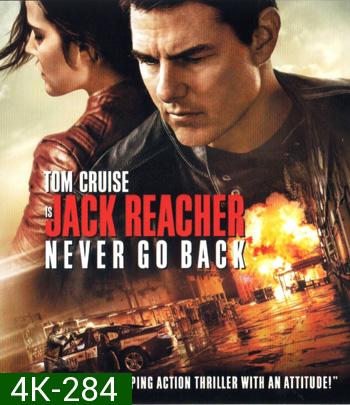 4K - Jack Reacher: Never Go Back (2016) - แผ่นหนัง 4K UHD
