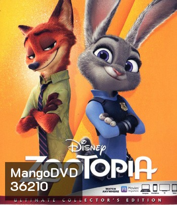 4K - Zootopia (2016) นครสัตว์มหาสนุก - แผ่นการ์ตูน 4K UHD