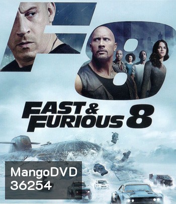 4K - The Fast & Furious 8 (2017) - แผ่นหนัง 4K UHD - Fast and Furious 8