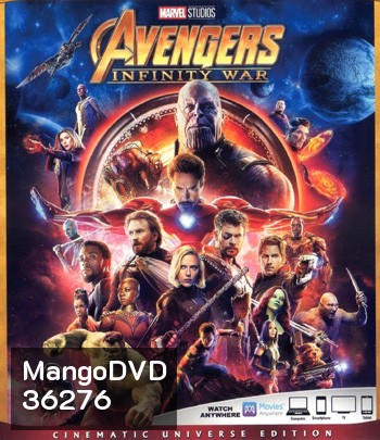 4K - Avengers: Infinity War (2018) มหาสงครามล้างจักรวาล - แผ่นหนัง 4K UHD