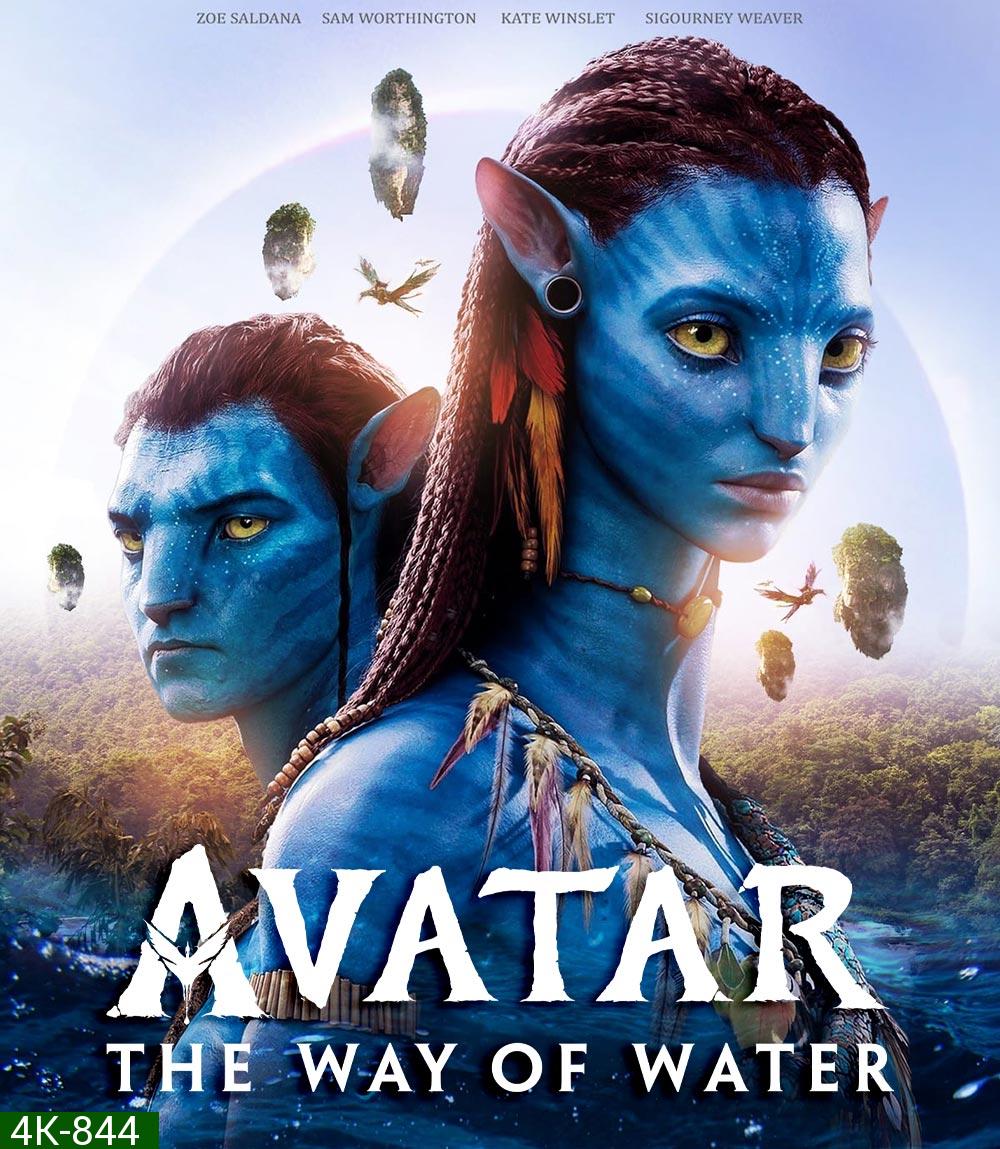 4K - Avatar 2 : The Way of Water (2022) วิถีแห่งสายน้ำ - แผ่นหนัง 4K UHD