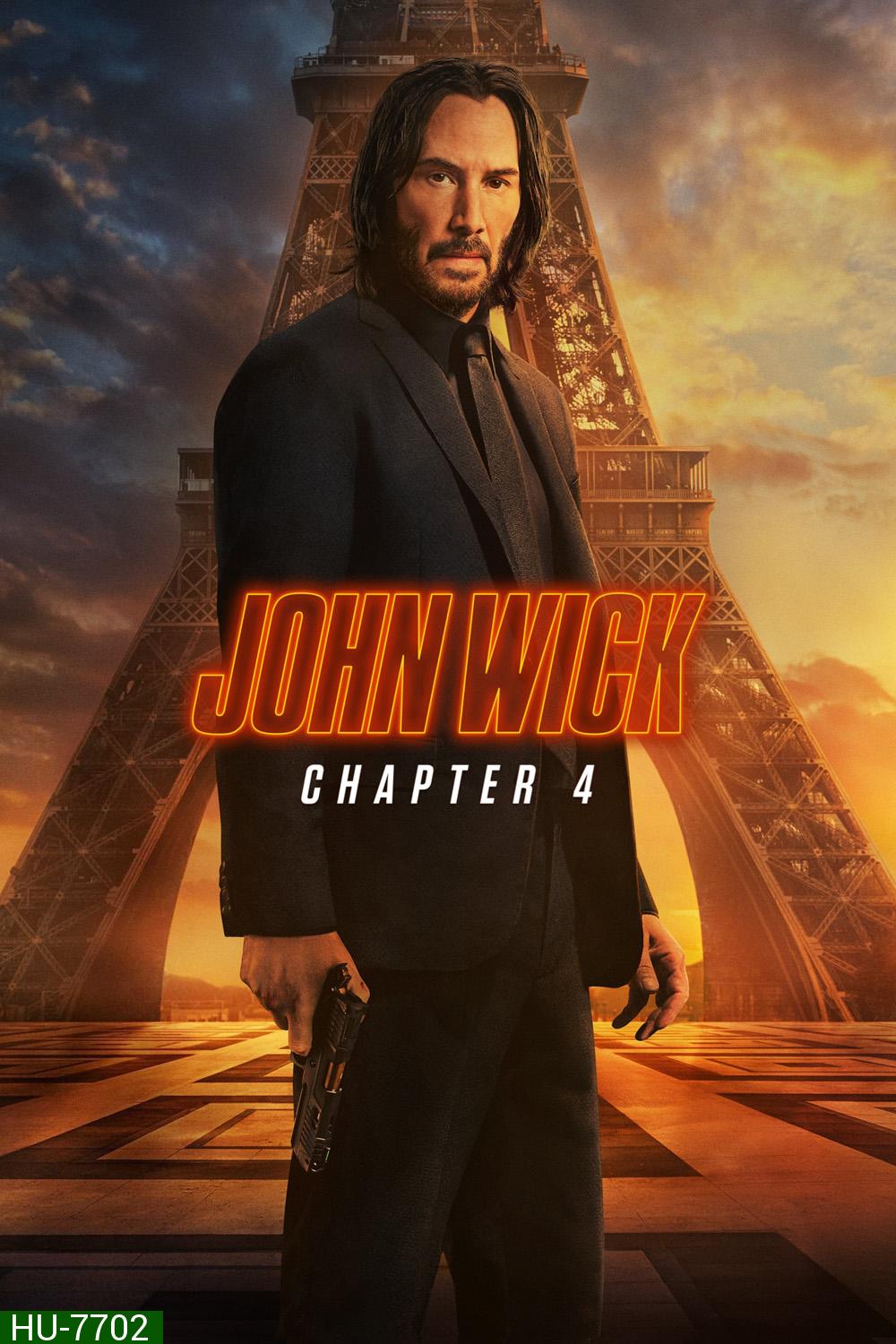 {ภาพมาสเตอร์ } John Wick: Chapter 4 (2023) แรงกว่านรก 4