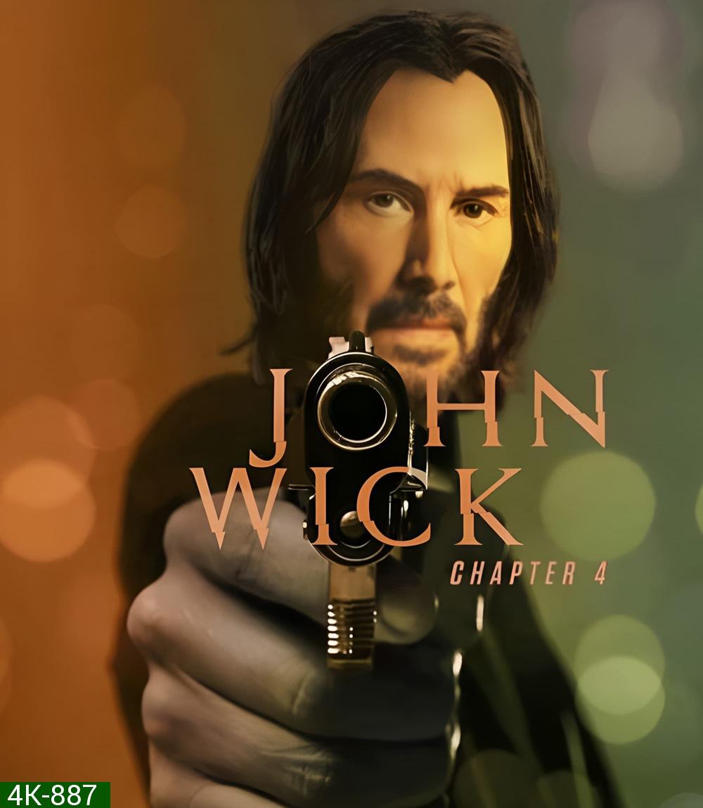 4K - John Wick: Chapter 4 (2023) แรงกว่านรก 4 - แผ่นหนัง 4K UHD