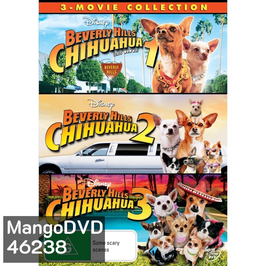 BEVERLY HILLS CHIHUAHUA คุณหมาไฮโซ โกบ้านนอก ภาค 1-3 DVD Master พากย์ไทย