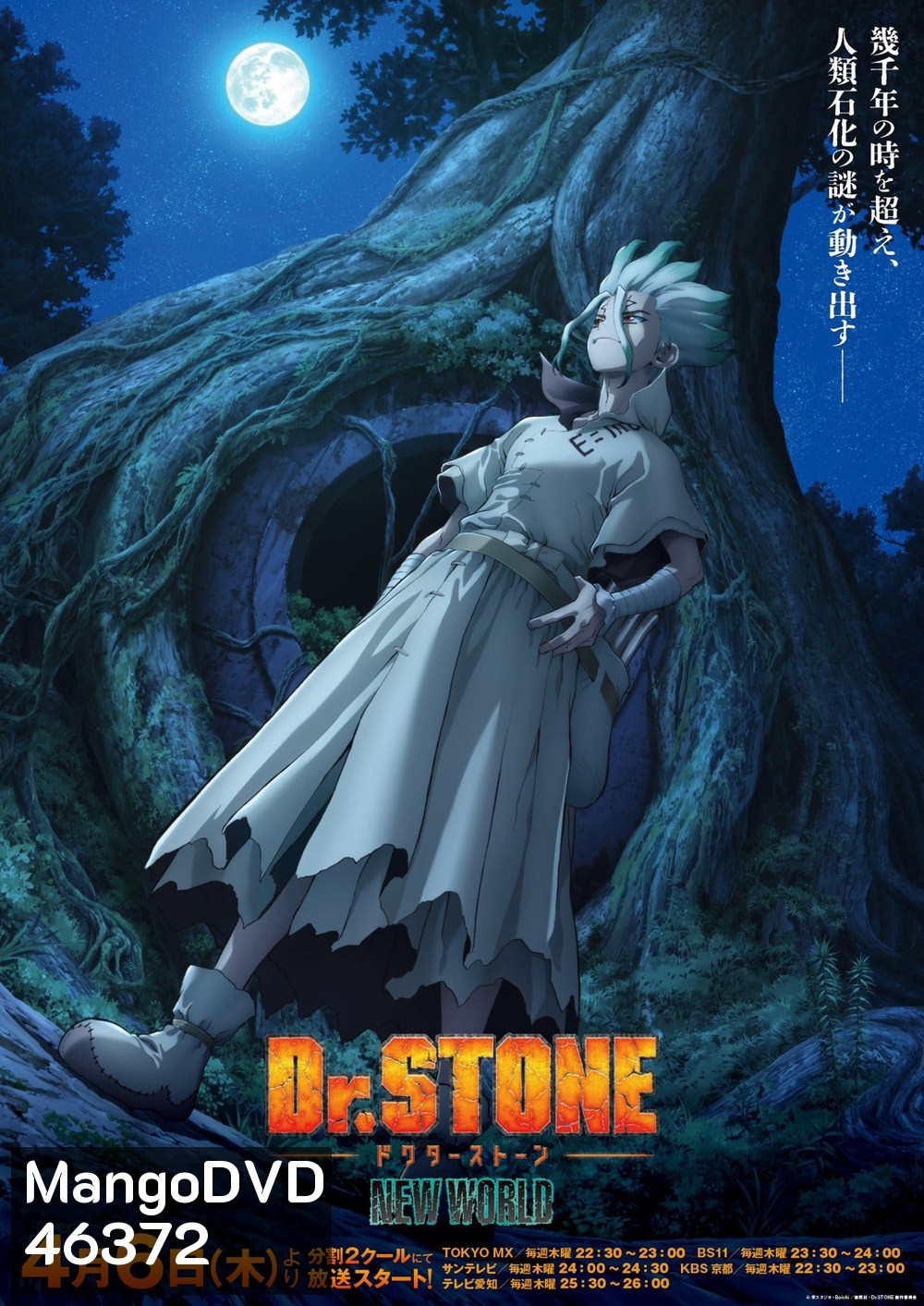Dr. Stone : New World ดร.สโตน เจ้าแห่งวิทยาศาสตร์กู้คืนอารยธรรมโลก 3 (ตอนที่ 1-11)