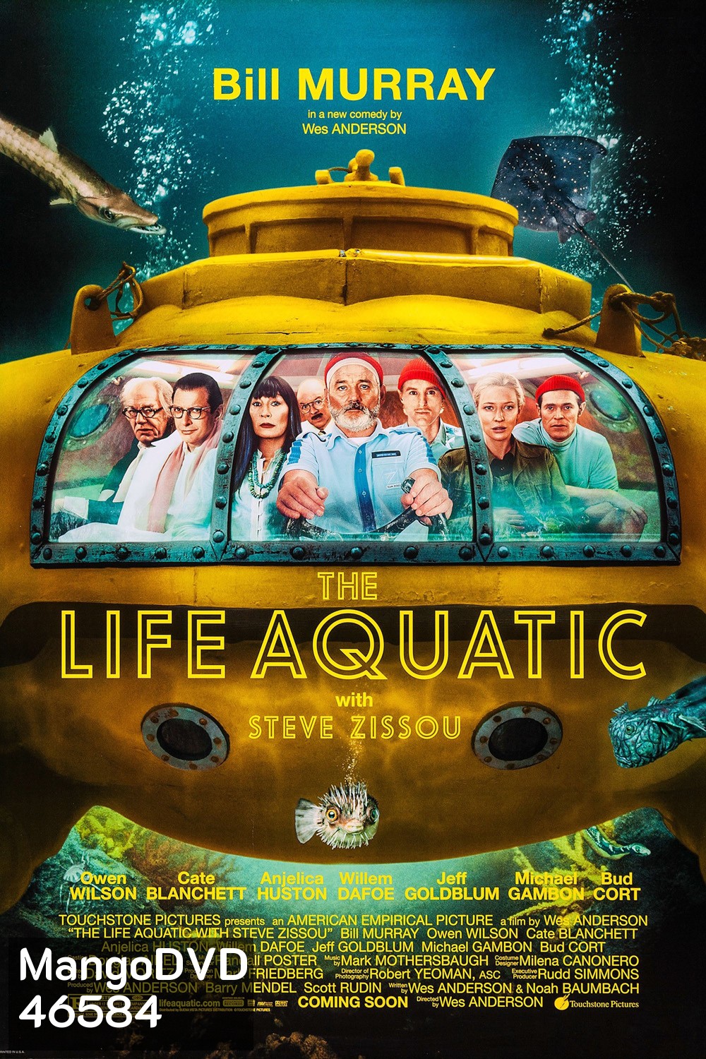 The Life Aquatic with Steve Zissou (2004) กัปตันบวมส์ กับทีมป่วนสมุทร