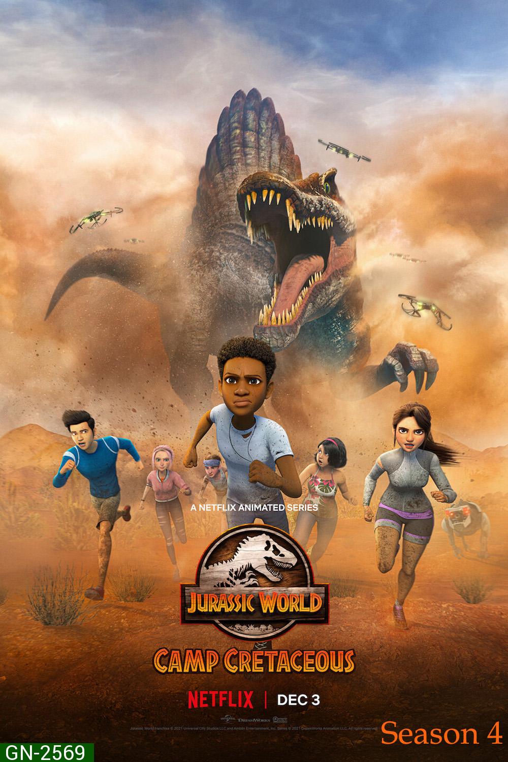 Jurassic World Camp Cretaceous Season 4 ( 2021) จูราสสิค เวิลด์ ค่ายครีเทเชียส ปี 4 (11 ตอน)
