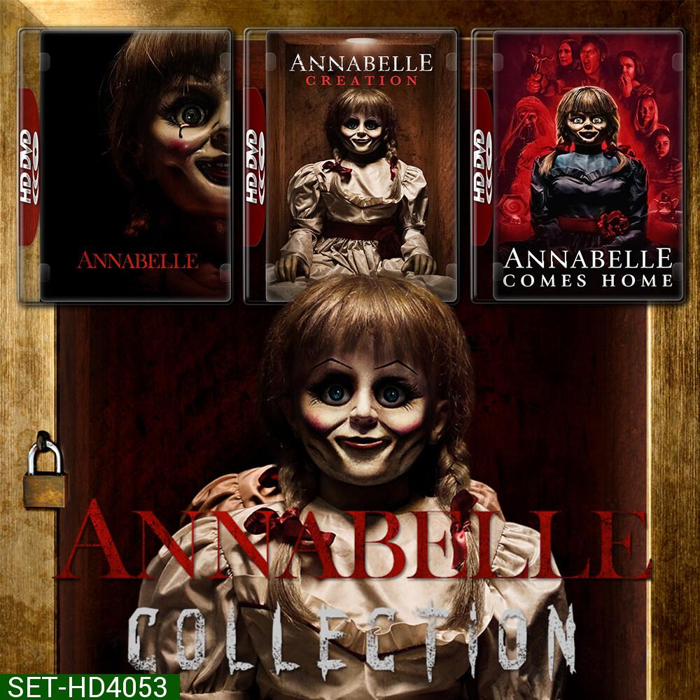Annabelle ตุ๊กตาผี ภาค 1-3 DVD หนัง มาสเตอร์ พากย์ไทย