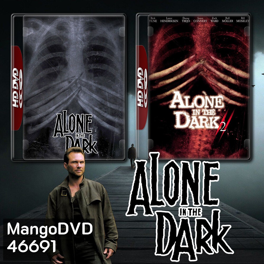 Alone in the Dark กองทัพมืดมฤตยูเงียบ 1-2 (2005/2008) DVD หนัง มาสเตอร์ พากย์ไทย