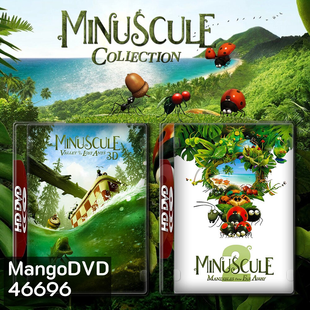 Minuscule 1-2 การ์ตูนอนิเมชั่น สงคราม มด DVD หนัง มาสเตอร์ พากย์ไทย
