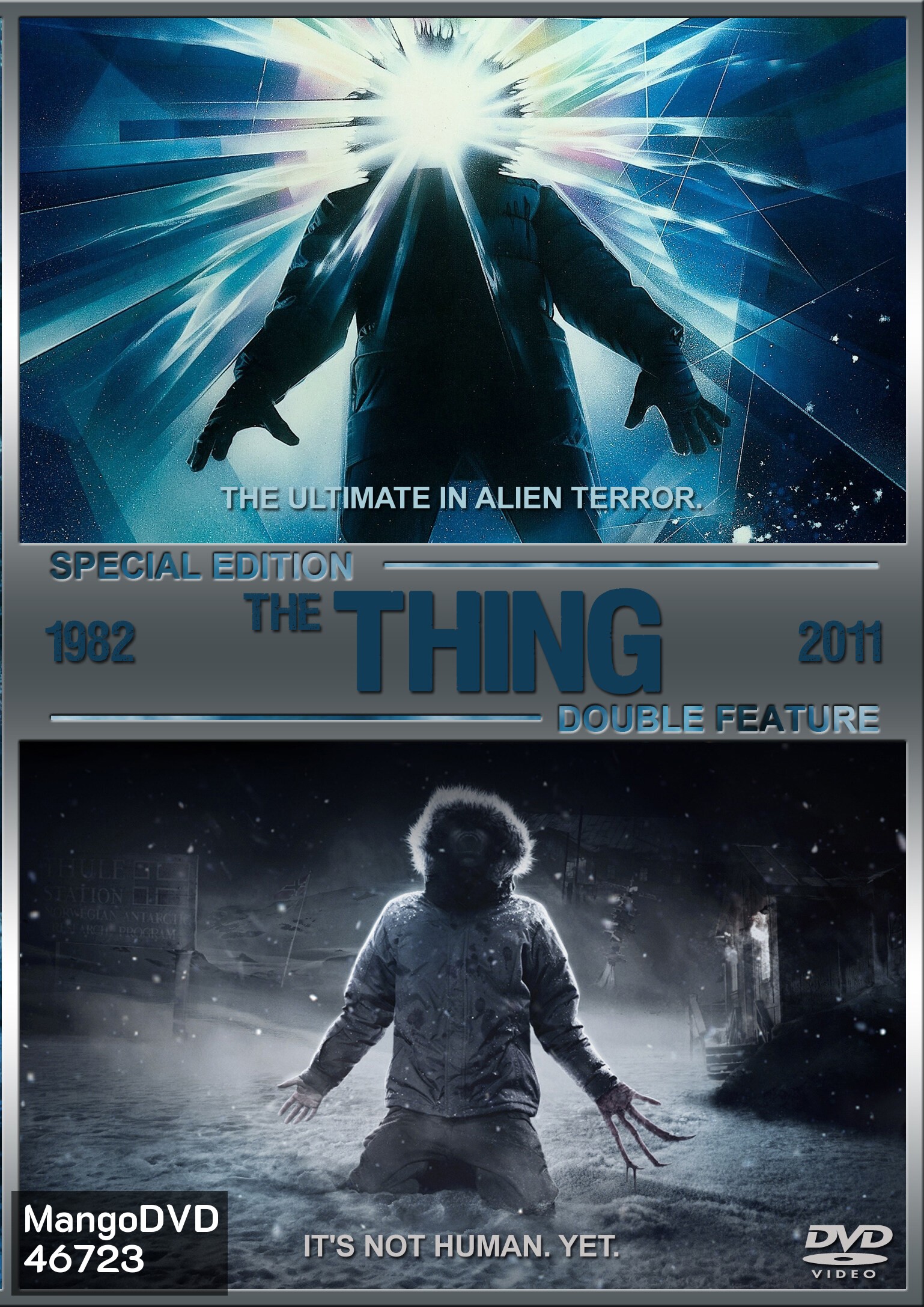 The Thing ไอ้ตัวเขมือบโลก (1982),The Thing แหวกมฤตยู อสูรใต้โลก (2011) DVD Master พากย์ไทย