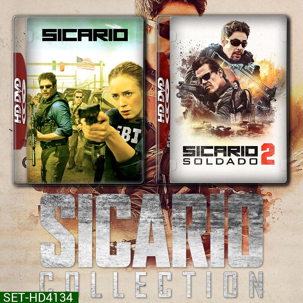 Sicario ทีมพิฆาตทะลุแดนเดือด 1-2 DVD หนัง มาสเตอร์ พากย์ไทย