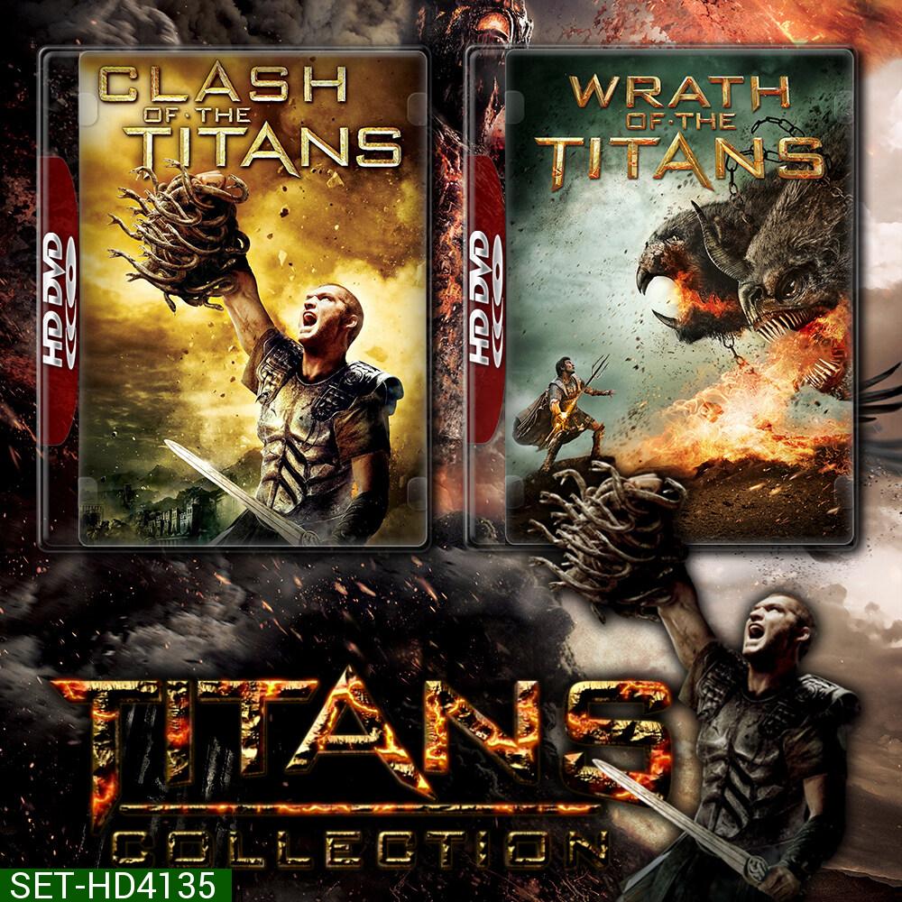 Titans สงครามมหาเทพประจัญบาน 1-2 DVD หนัง มาสเตอร์ พากย์ไทย