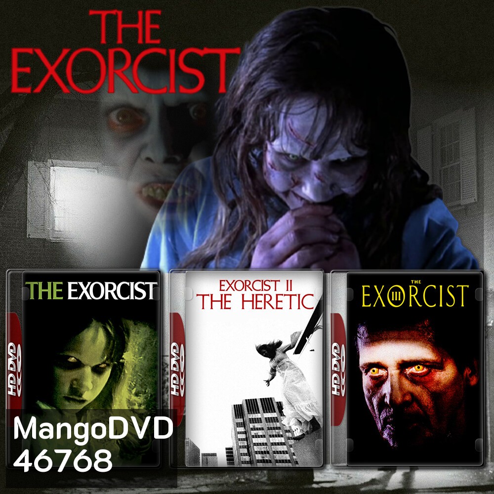 The Exorcist หมอผี เอ็กซอร์ซิสต์ ภาค 1-3 DVD Master พากย์ไทย