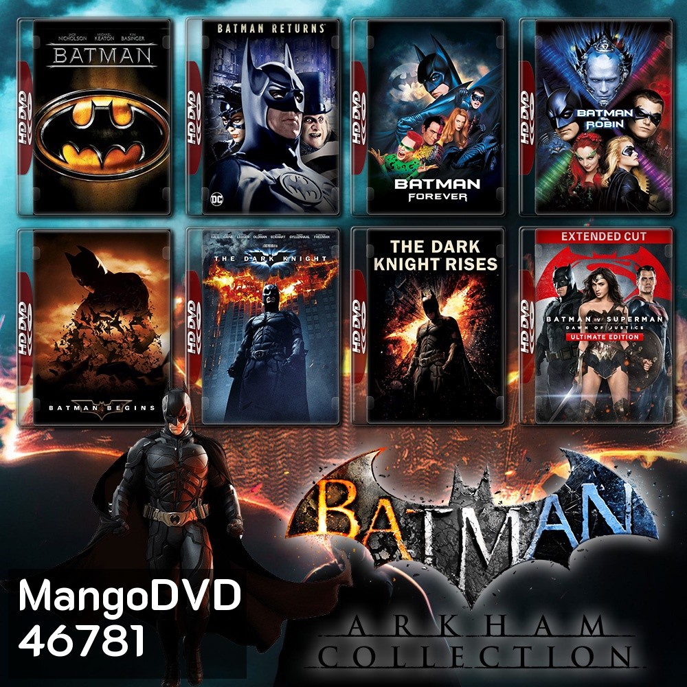 BATMAN แบทแมนอัศวินรัตติกาล Collection DVD Master พากย์ไทย
