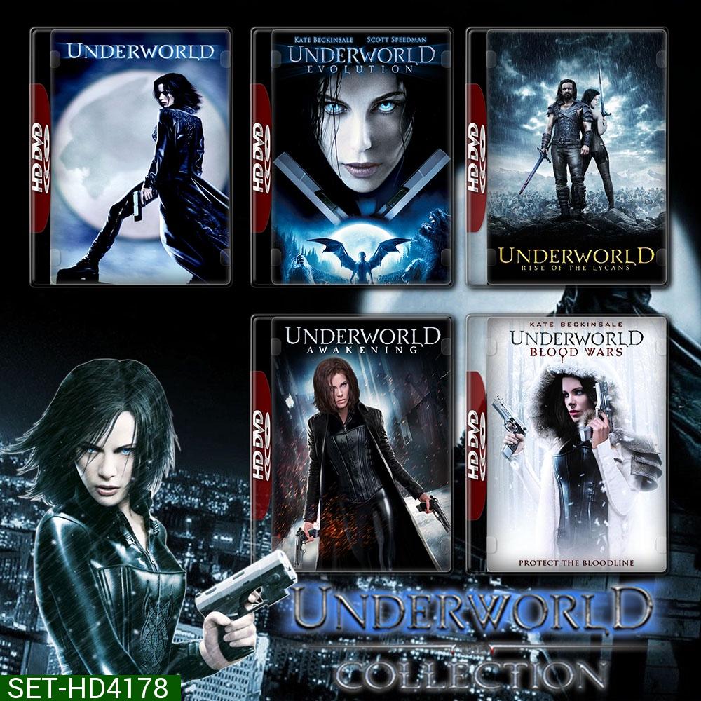 Underworld 1-5 (2003-2017) มหาสงครามล้างพันธุ์อสูร 1-5 DVD Master พากย์ไทย