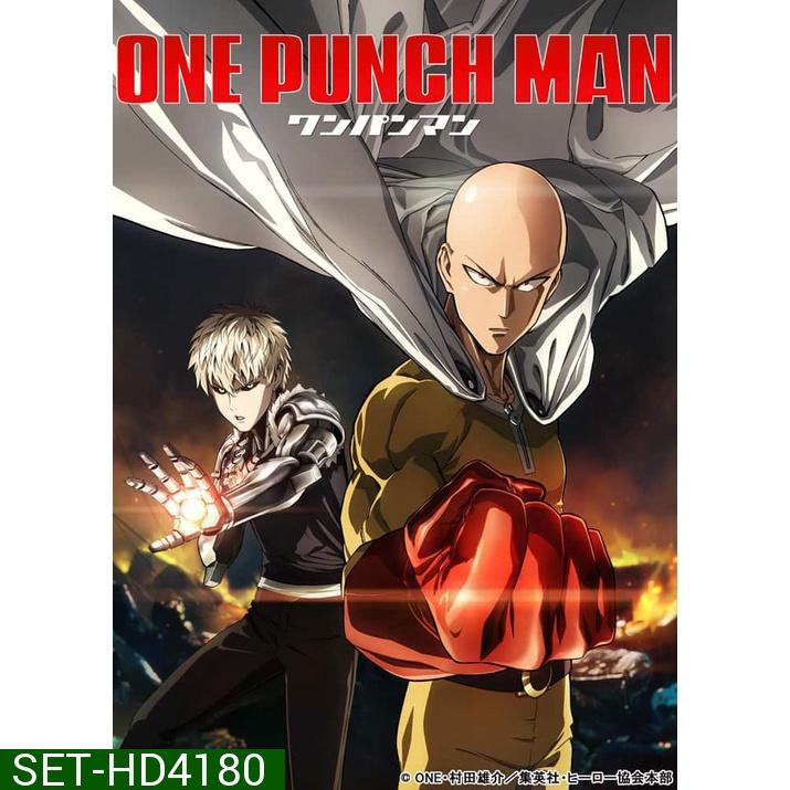 One Punch Man ปี 1-2 DVD พากย์ไทย