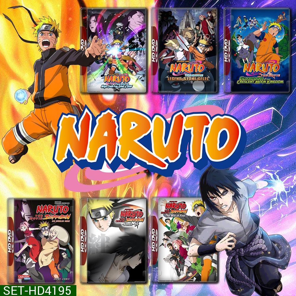 Naruto The Movie นารูโตะ เดอะมูฟวี่ ตอนที่ 1-11 DVD พากย์ไทย