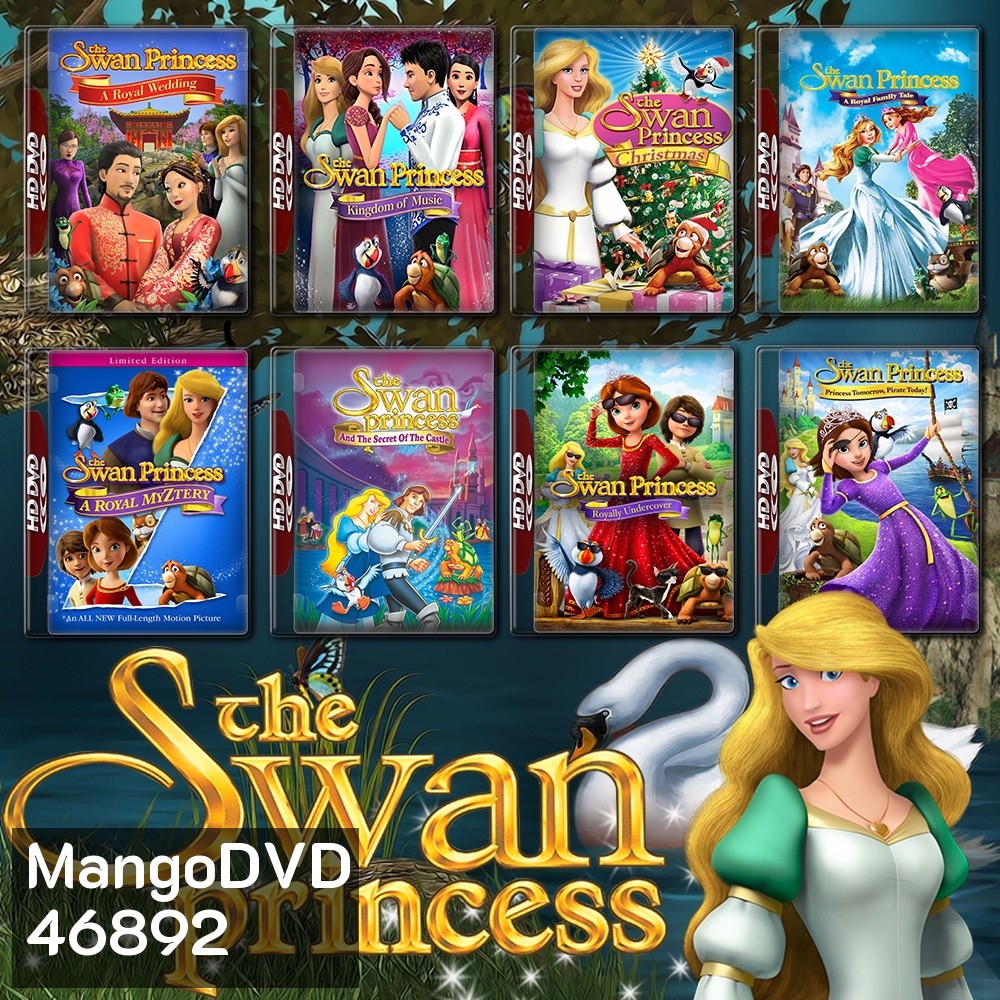 Swan Princess เจ้าหญิงหงส์ขาว 9 ภาค DVD Master พากย์ไทย