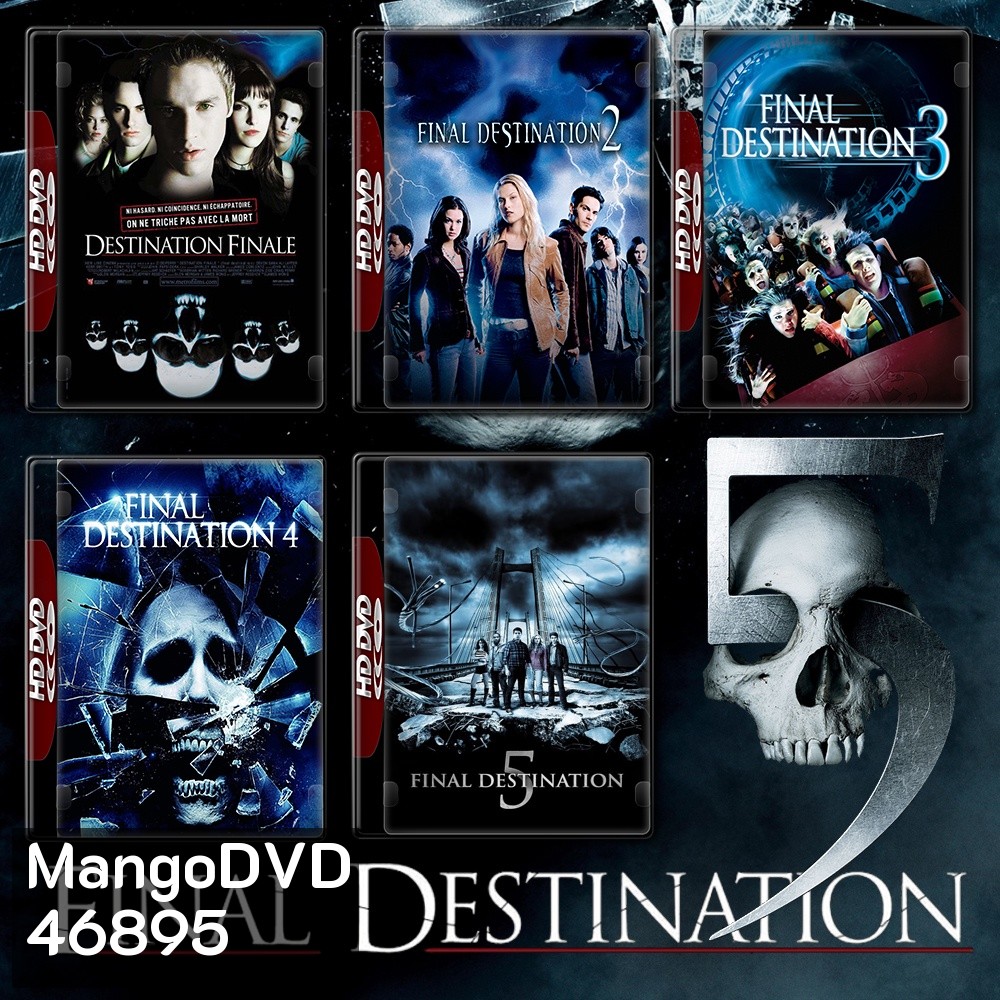 Final Destination โกงความตาย ภาค 1-5 DVD Master พากย์ไทย
