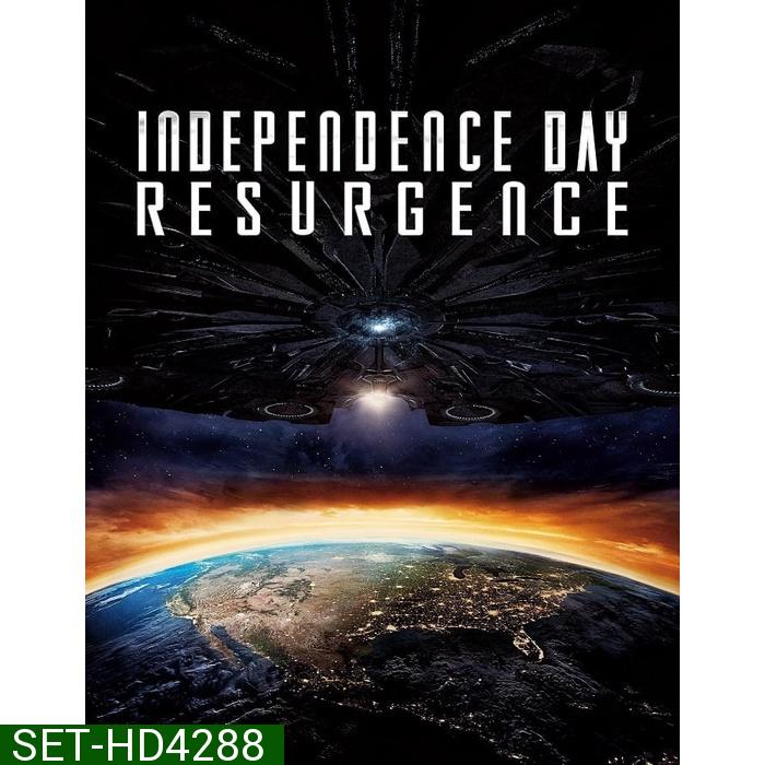 ID4 ไอดี 4 Independence day สงครามวันดับโลก 2 ภาค DVD Master พากย์ไทย