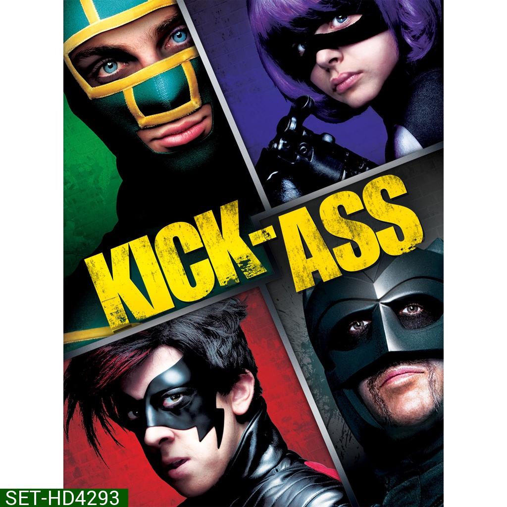 Kick-Ass เกรียนโคตรมหาประลัย ภาค 1-2 DVD Master พากย์ไทย