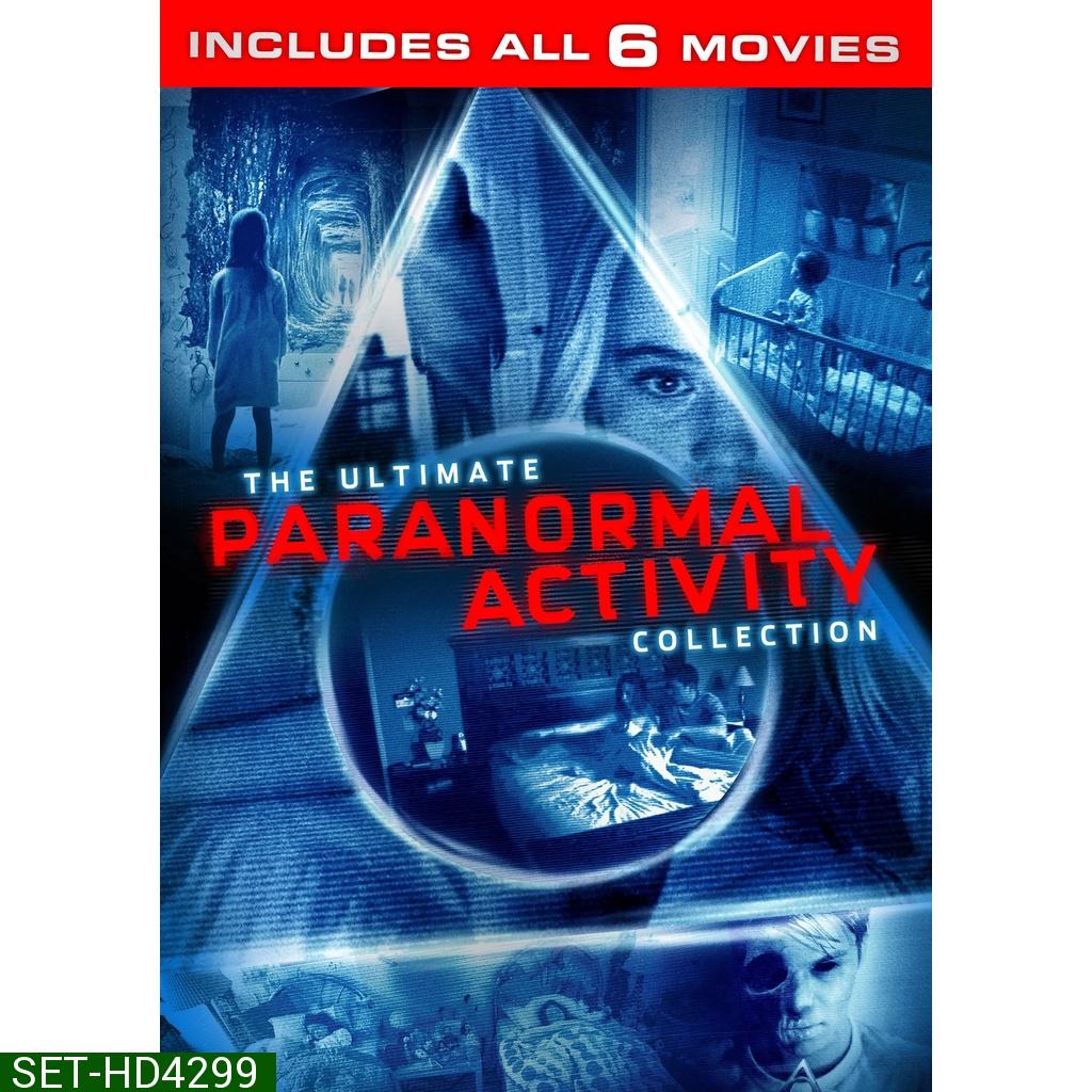 Paranormal Activity เรียลลิตี้ขนหัวลุก 6 ภาค DVD Master พากย์ไทย